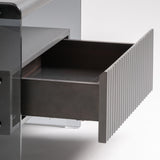 Meylan Grey Bedside Table - Maison Rêves UK