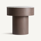 Stuetta Wenge Bedside Table - Maison Rêves UK