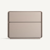 Theys Beige Bedside Table - Maison Rêves UK