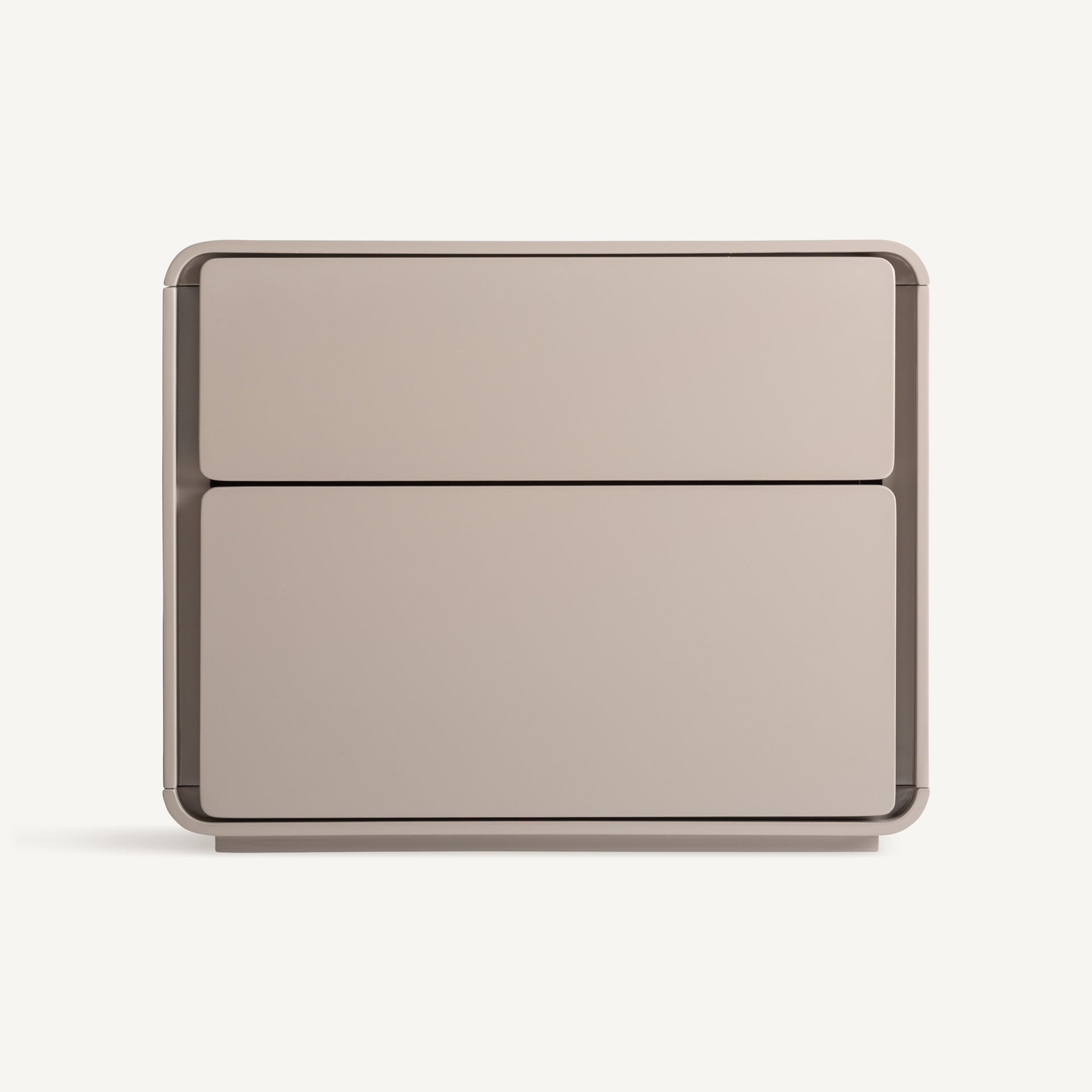 Theys Beige Bedside Table - Maison Rêves UK