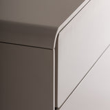 Theys Beige Bedside Table - Maison Rêves UK