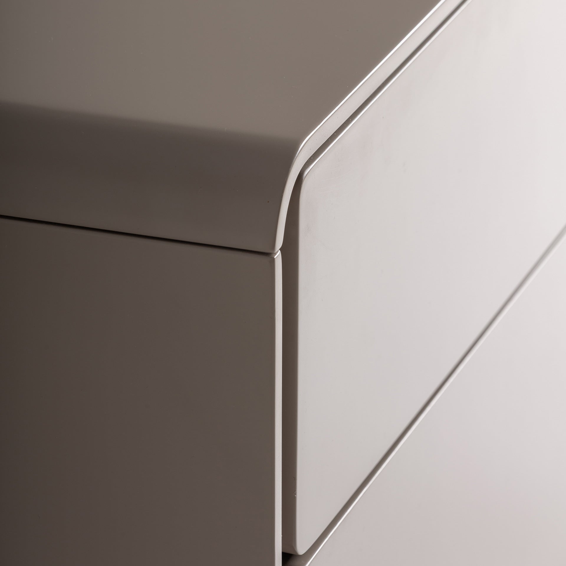 Theys Beige Bedside Table - Maison Rêves UK