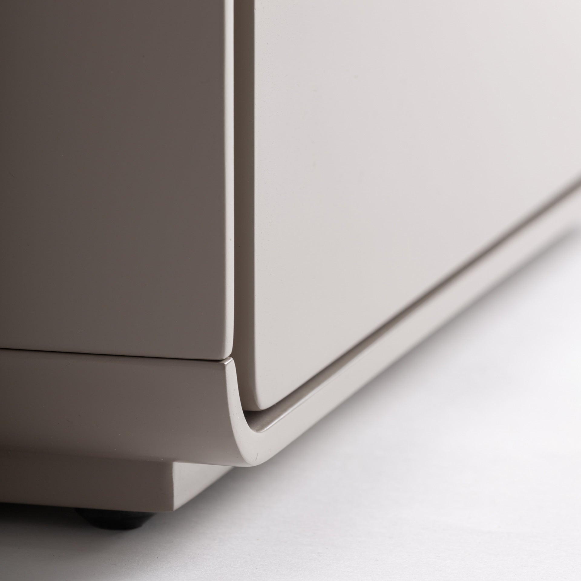 Theys Beige Bedside Table - Maison Rêves UK
