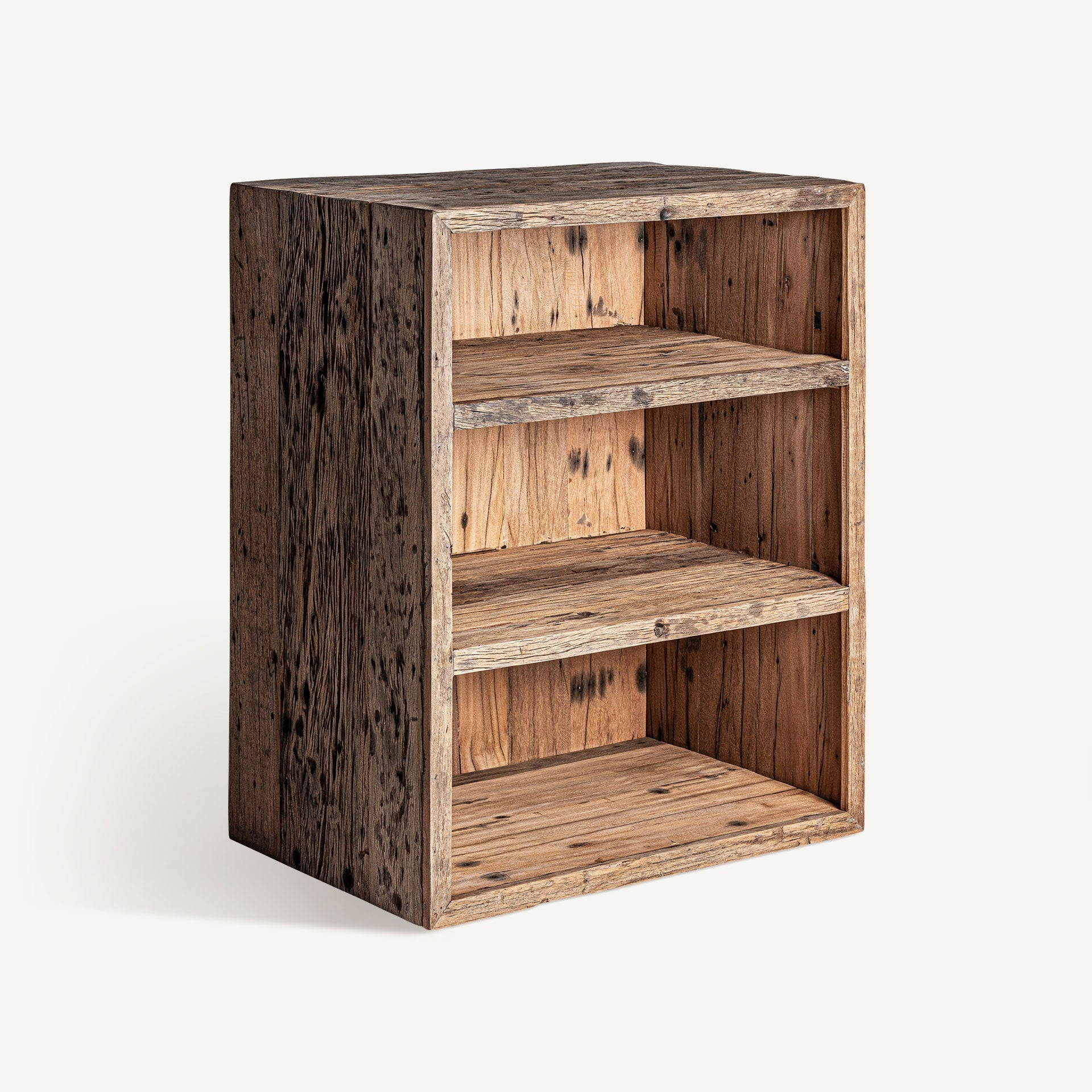 Lahti Reclaimed Wood Bar Counter Module - Maison Rêves UK