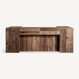 Lahti Reclaimed Wood Bar Counter Module - Maison Rêves UK