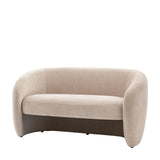 Moorland 2 Seater Sofa Cream Fabric - Maison Rêves UK