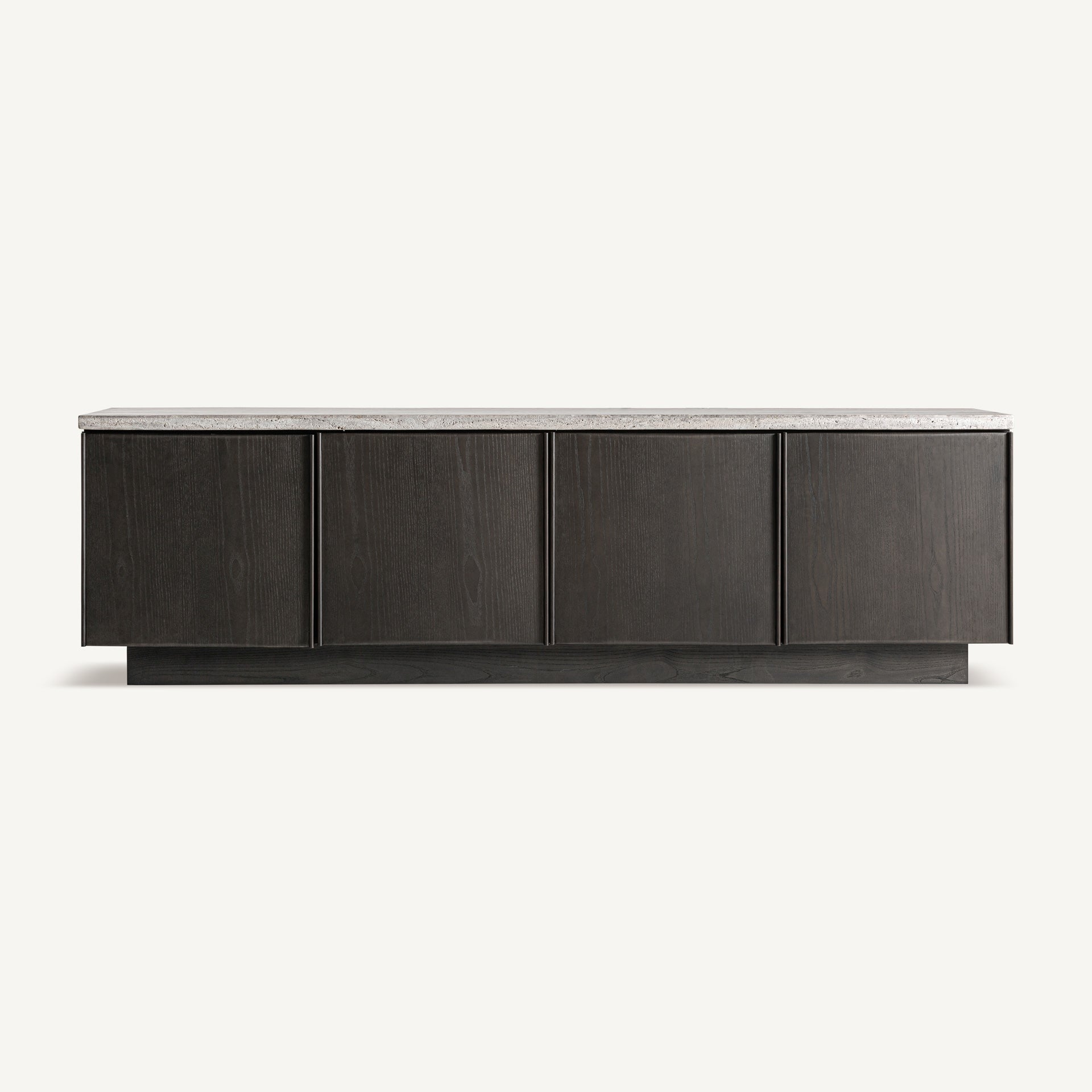Rignac Travertine TV Stand - Maison Rêves UK