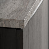Rignac Travertine TV Stand - Maison Rêves UK