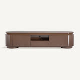 Trubia Brown TV Stand - Maison Rêves UK