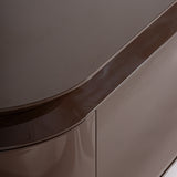 Trubia Brown TV Stand - Maison Rêves UK