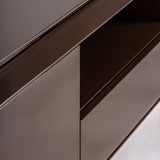 Trubia Brown TV Stand - Maison Rêves UK