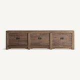 Untza Recycled Pine Wood TV Stand - Maison Rêves UK