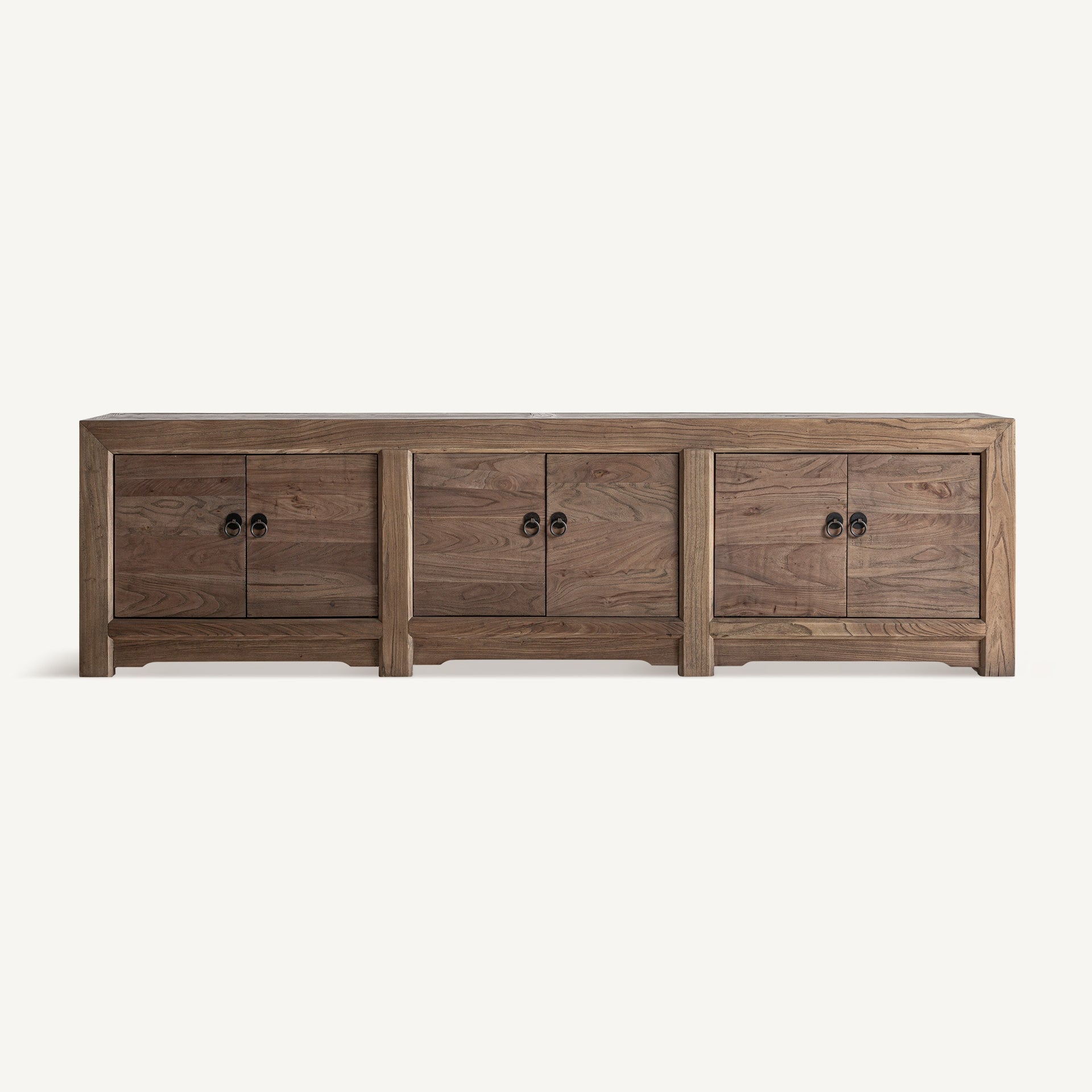 Untza Recycled Pine Wood TV Stand - Maison Rêves UK