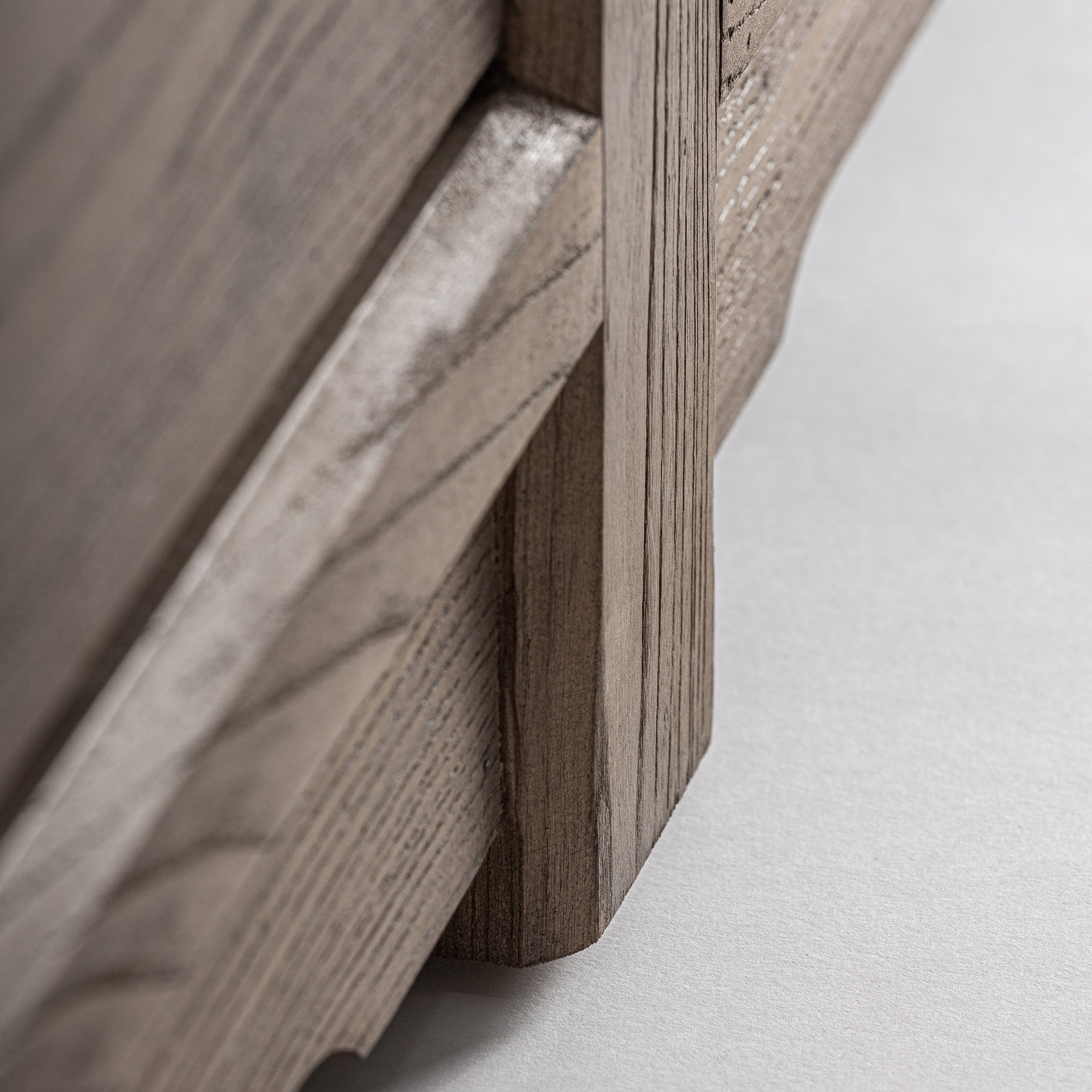Untza Recycled Pine Wood TV Stand - Maison Rêves UK