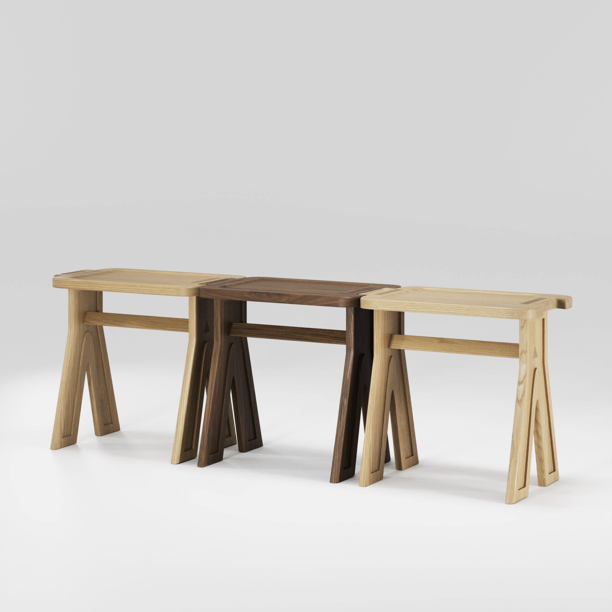 Multibanqueta Stool | Side Table by WeWood - Maison Rêves UK