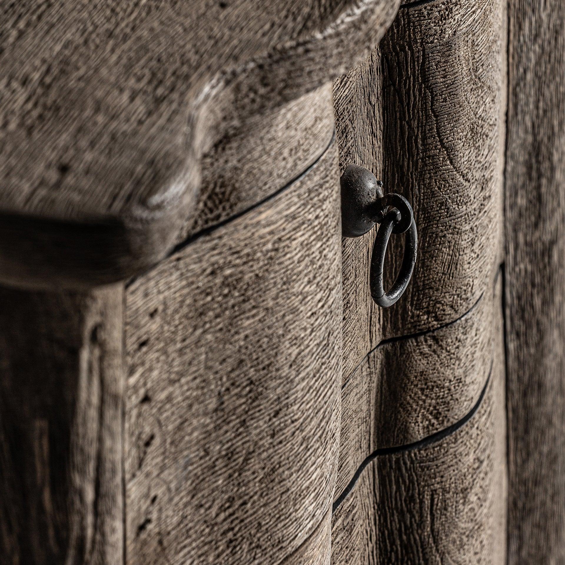 Munguia Mango Wood Bedside Table - Maison Rêves UK