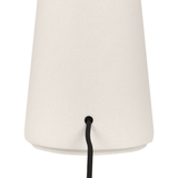 Nash Off White Earthenware Table Lamp - Maison Rêves UK