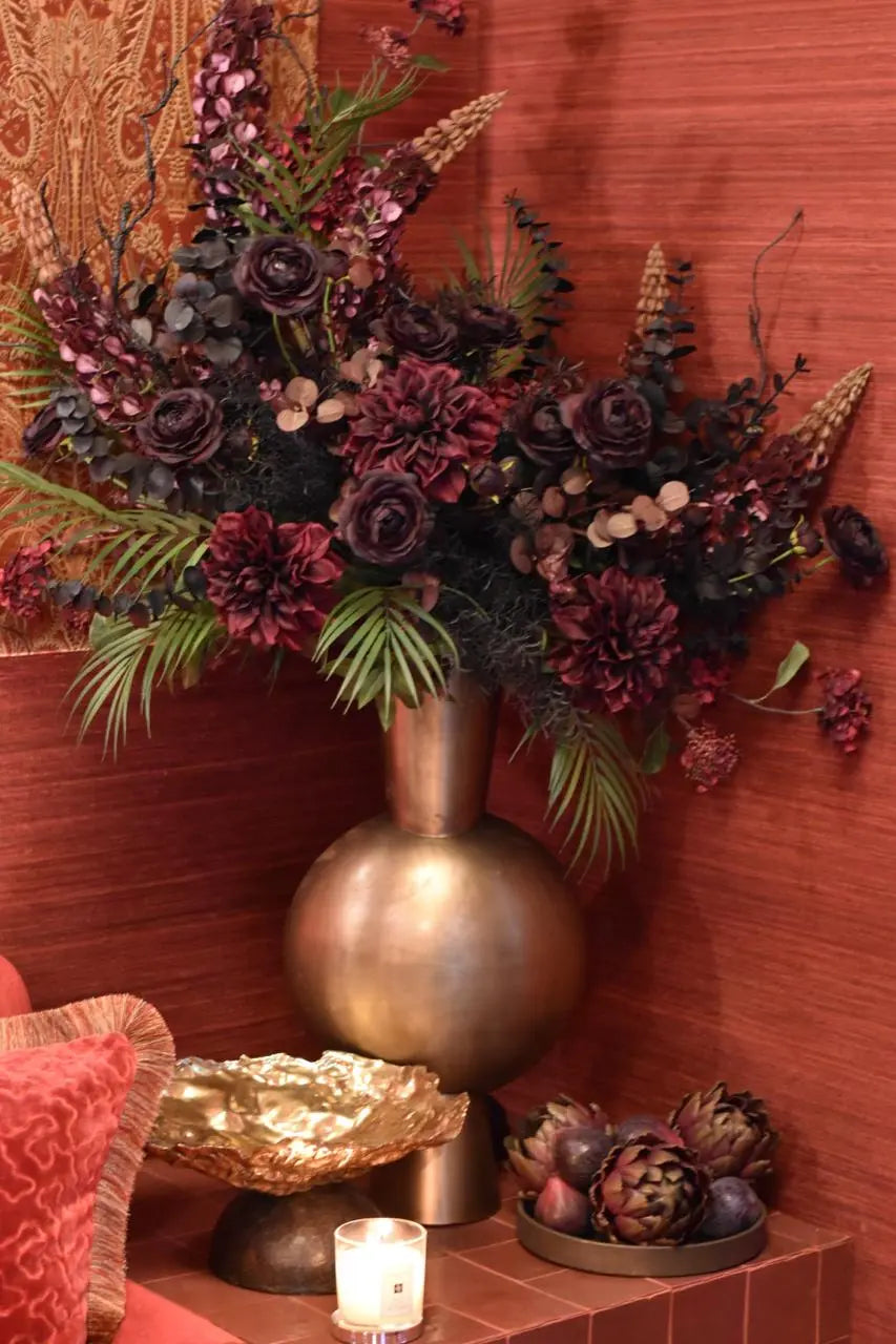 Crimson Manor Floral Arrangement