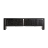 Norfolk Black Mango Wood TV Unit - Maison Rêves UK