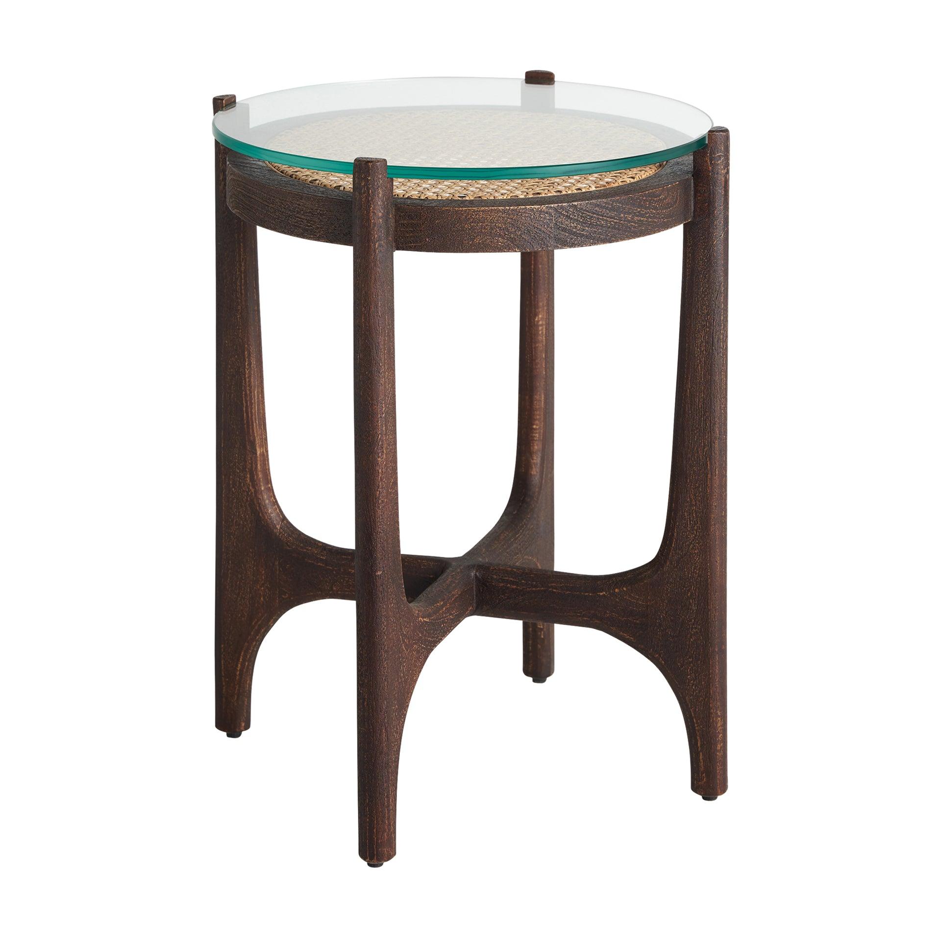 Nossen Mango Wood Side Table - Maison Rêves UK