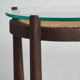 Nossen Mango Wood Side Table - Maison Rêves UK