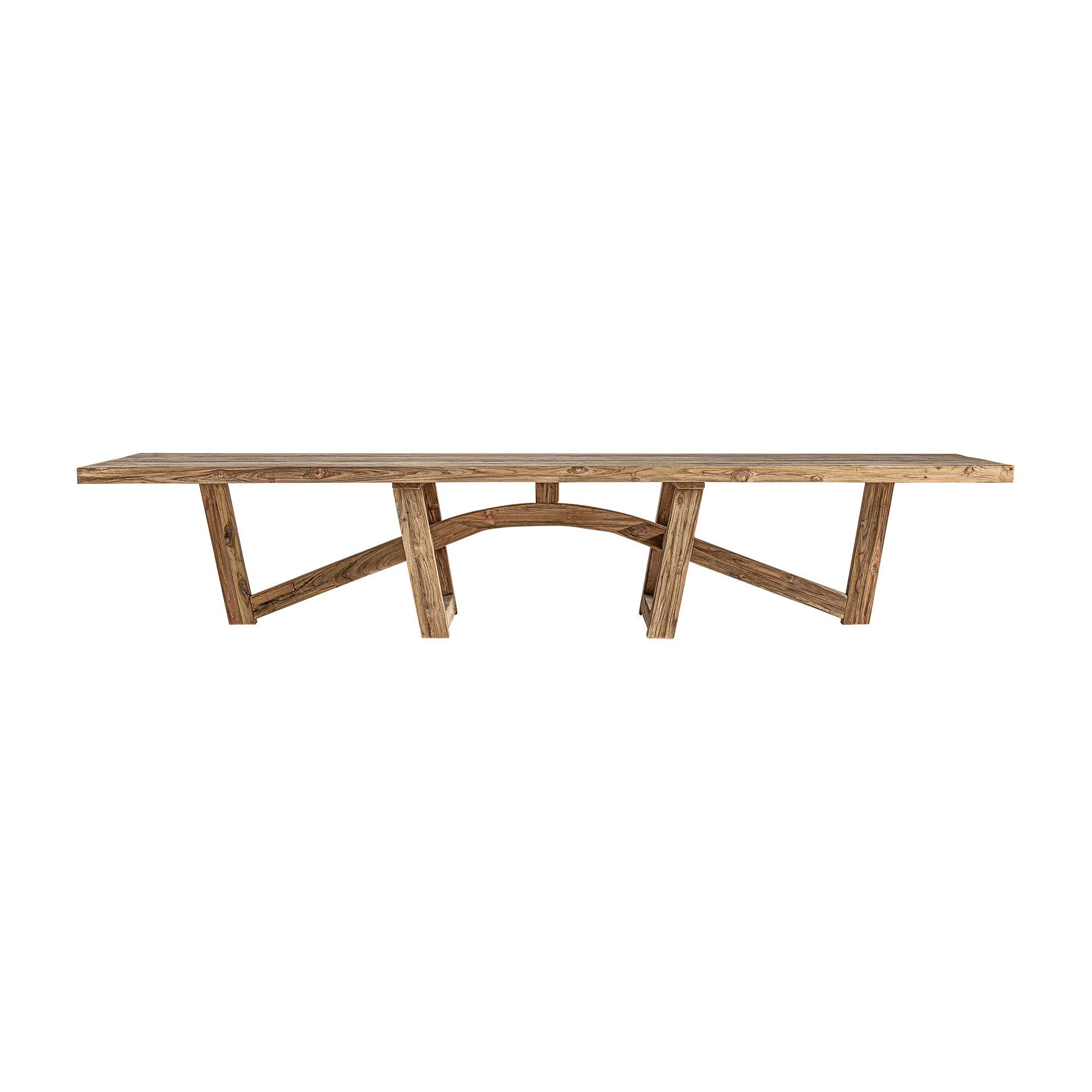 Nysted Extra Large Wooden Dining Table - Maison Rêves UK