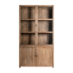 Nysted Wooden Cabinet Opening Glass Doors - Maison Rêves UK