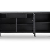 Lantine Marble Buffet - Black Oak