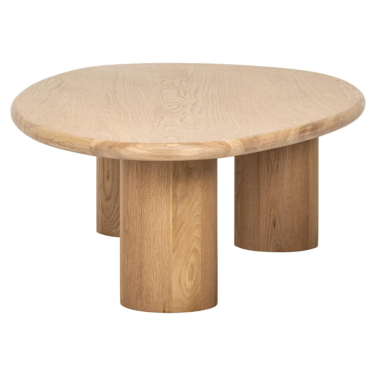 Oakley Natural Oak Wood Coffee Table by Richmond Interiors - Maison Rêves UK