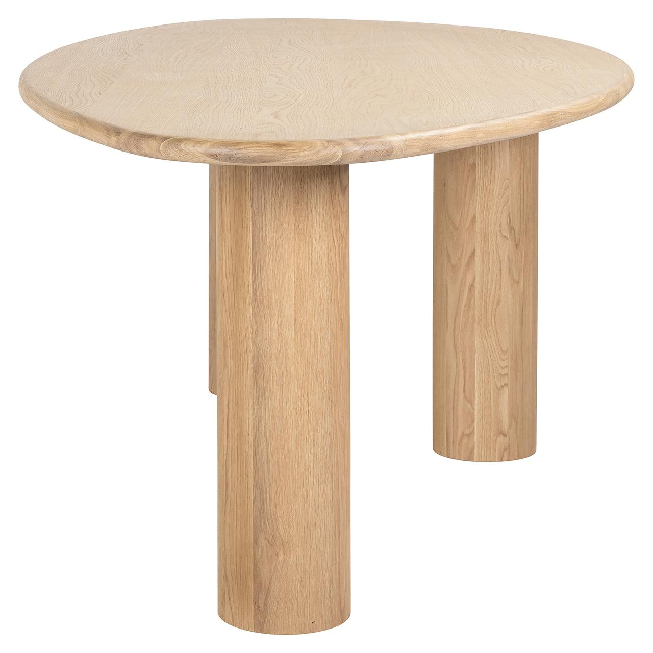 Oakley Natural Oak Wood Oval Dining Table by Richmond Interiors - Maison Rêves UK