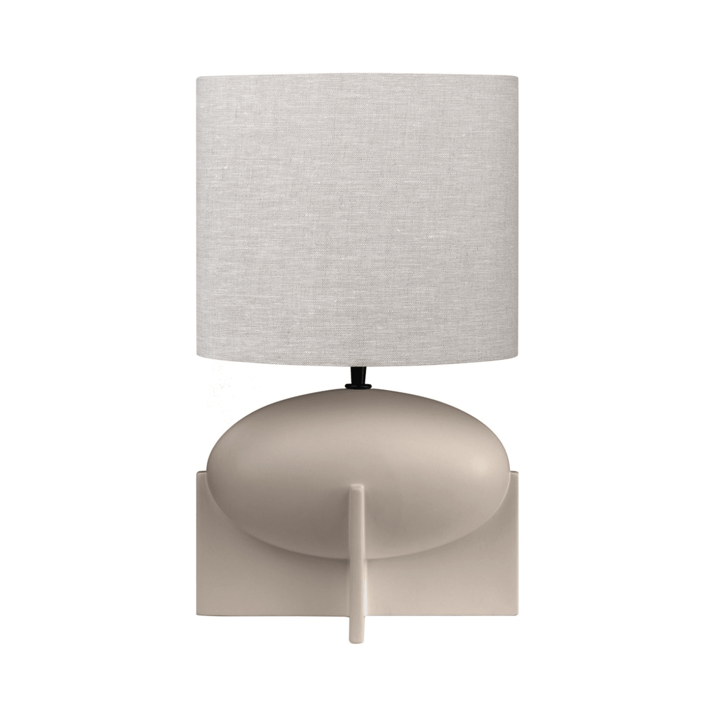 OVO 1 Earthenware Table Lamp with Shade - Maison Rêves UK