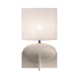 OVO 1 Earthenware Table Lamp with Shade - Maison Rêves UK