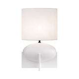 OVO 1 Earthenware Table Lamp with Shade - Maison Rêves UK