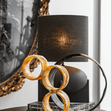 OVO 1 Earthenware Table Lamp with Shade - Maison Rêves UK