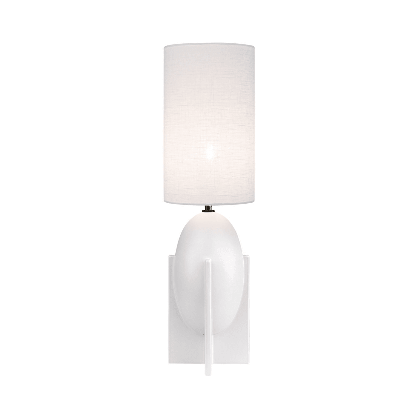 OVO 2 Earthenware Table Lamp with Shade - Maison Rêves UK