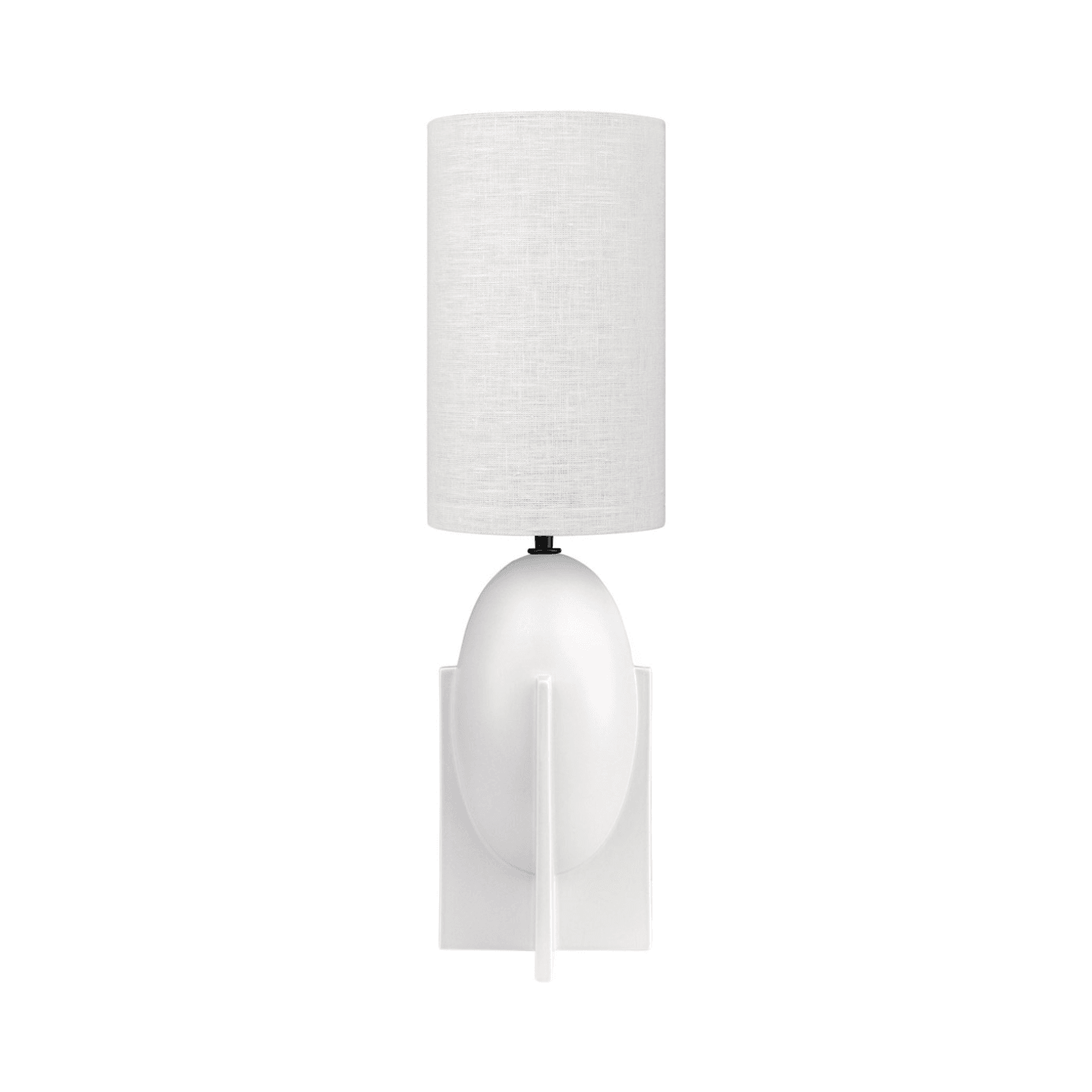 OVO 2 Earthenware Table Lamp with Shade - Maison Rêves UK