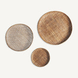 Jerzy Bamboo Wall Art (Set of 3) - Maison Rêves UK