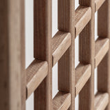 Truel Recycled Pine Wood Wall Art - Maison Rêves UK