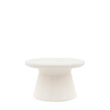 Pavio Coffee Table Cream Concrete Finish - Maison Rêves UK