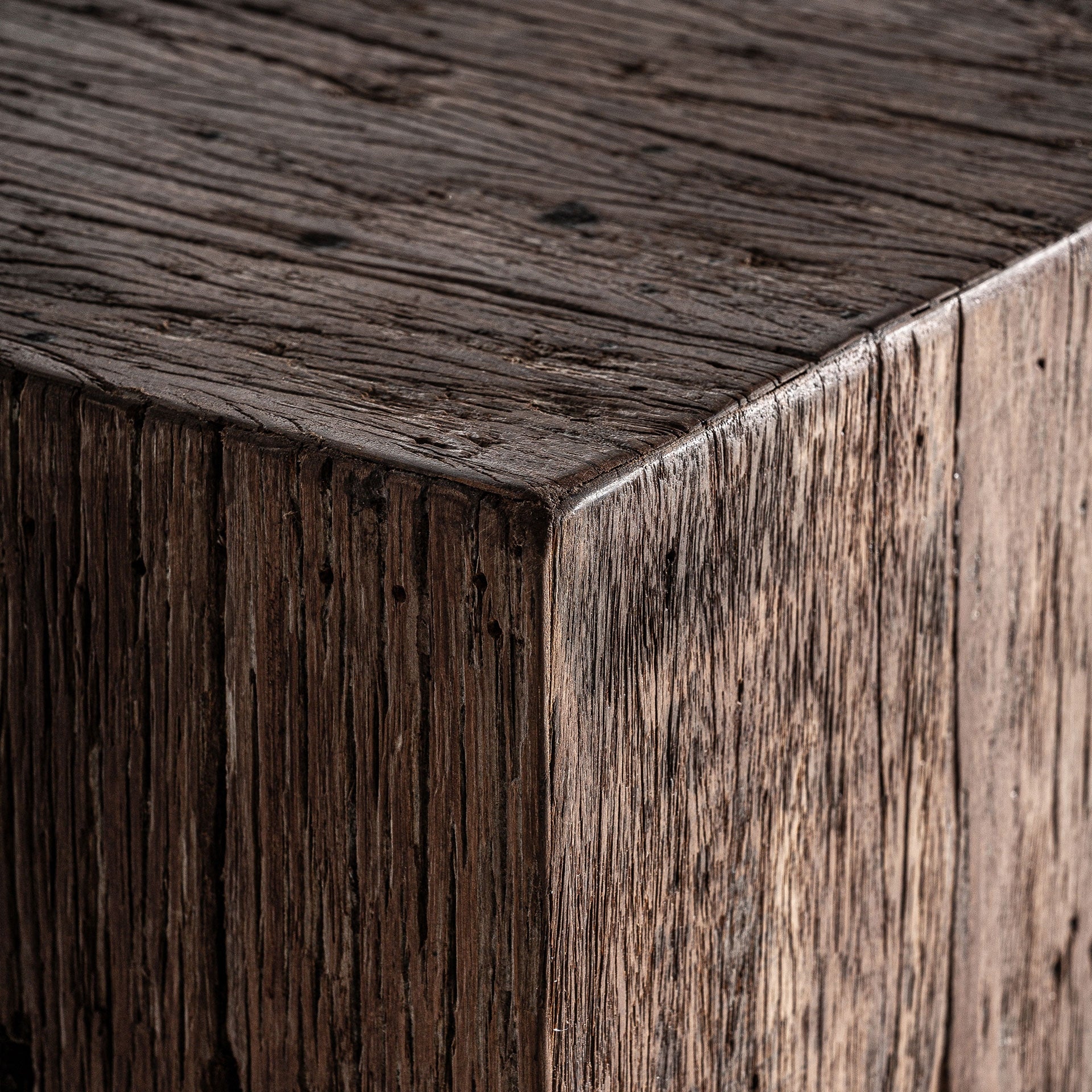 Toigne Tropical Wood Stand - Maison Rêves UK
