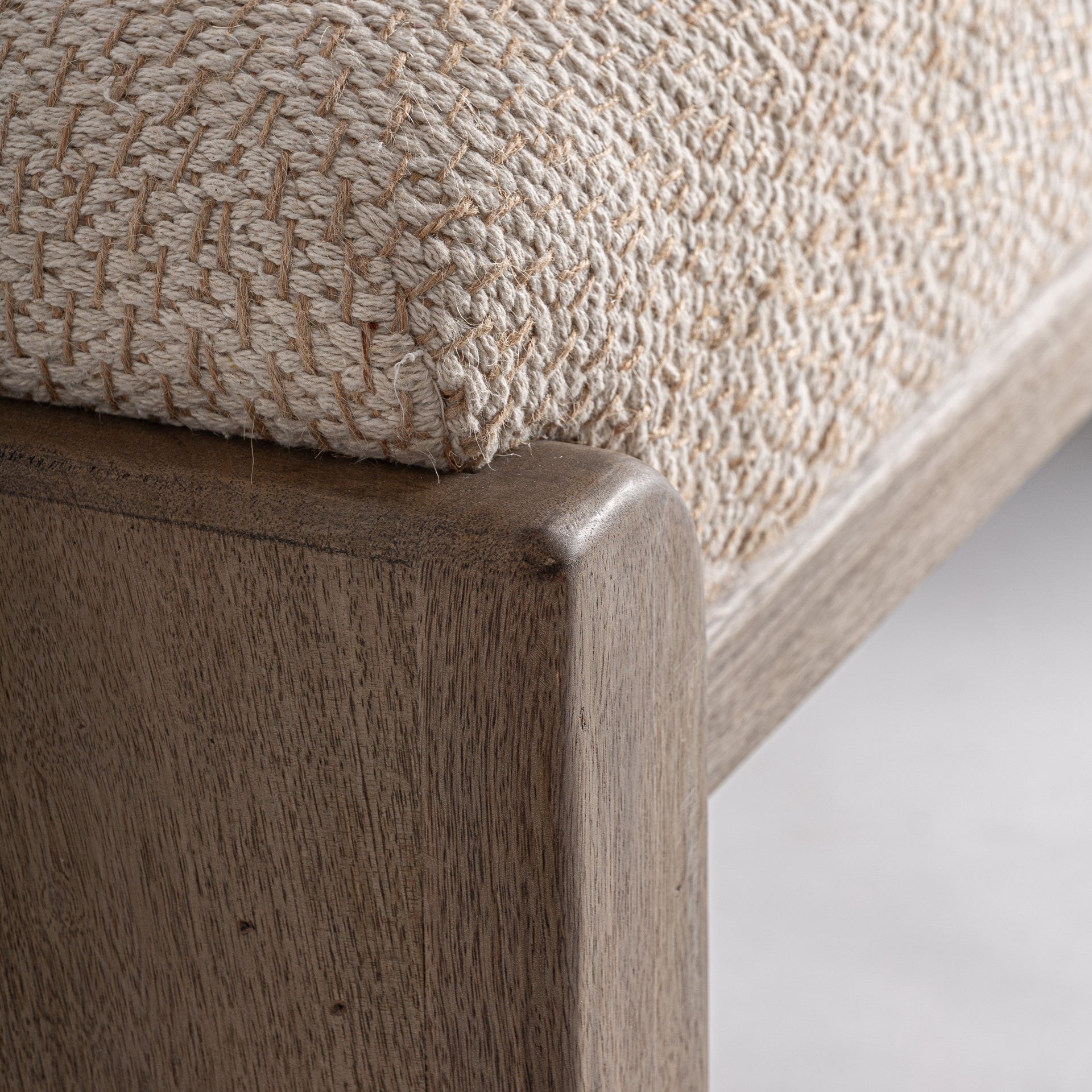 Liermo Jute Bed Bench - Maison Rêves UK