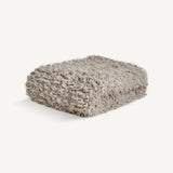 Canace Grey Cotton Throw - Maison Rêves UK