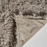 Canace Grey Cotton Throw - Maison Rêves UK