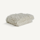 Canace Off White Cotton Throw - Maison Rêves UK