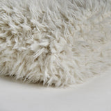 Canace Off White Cotton Throw - Maison Rêves UK