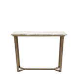 Ponte Console Table Faux Marble Top - Maison Rêves UK