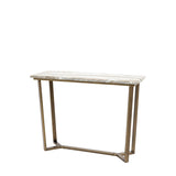 Ponte Console Table Faux Marble Top - Maison Rêves UK