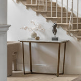 Ponte Console Table Faux Marble Top - Maison Rêves UK