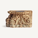Dhobley Teak Wood Candle Holder - Maison Rêves UK