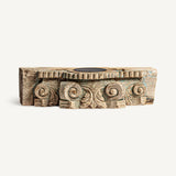 Dhobley Teak Wood Candle Holder - Maison Rêves UK